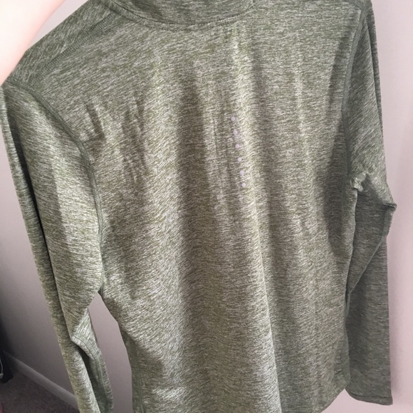 Army Green Quarter Zip- Nike - Picture 5 of 7